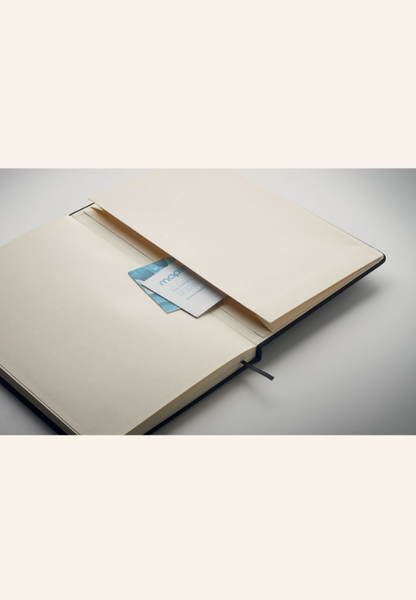 Carnet A5 en feutre rPET avec support de téléphone Liorène