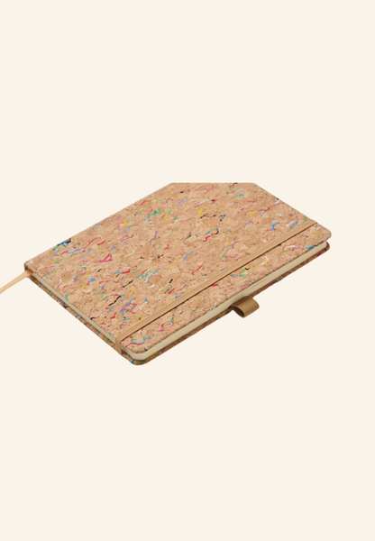 Carnet A5 couverture rigide en liège 192 pages Corélia