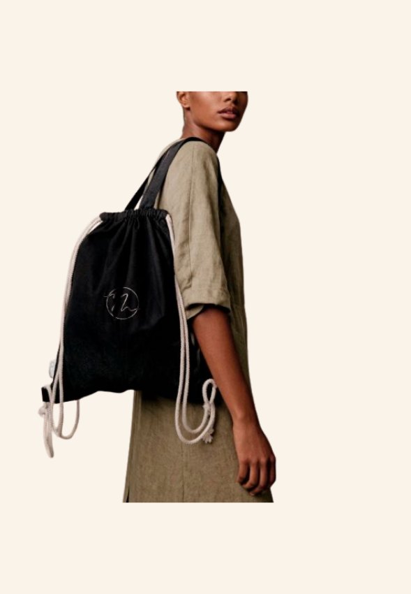 Sac à dos en coton recyclé 65g Elior