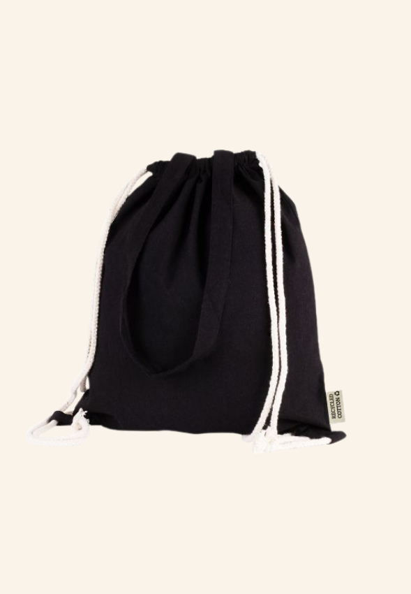 Sac à dos en coton recyclé 65g Elior