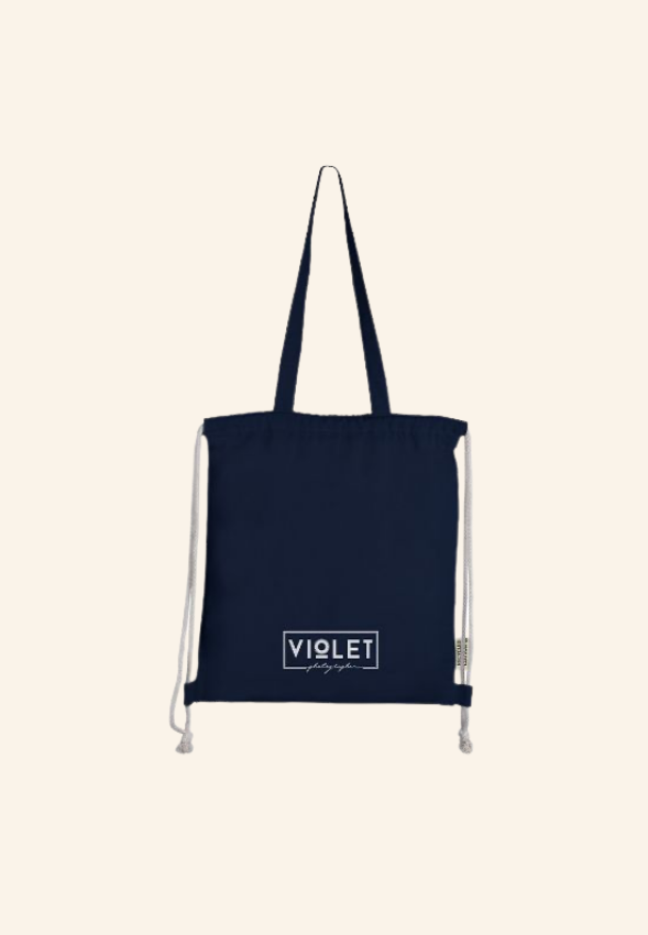 Sac à dos en coton recyclé 65g Elior