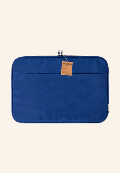 Pochette ordinateur 14 pouces en coton recyclé Caliste