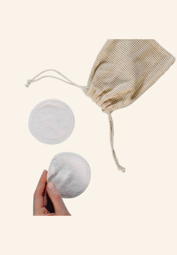 Set démaquillant en bambou et coton Eléane