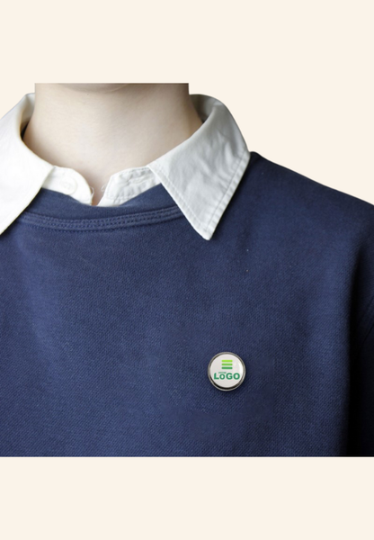 Pin's rond en métal 20mm PinMetal