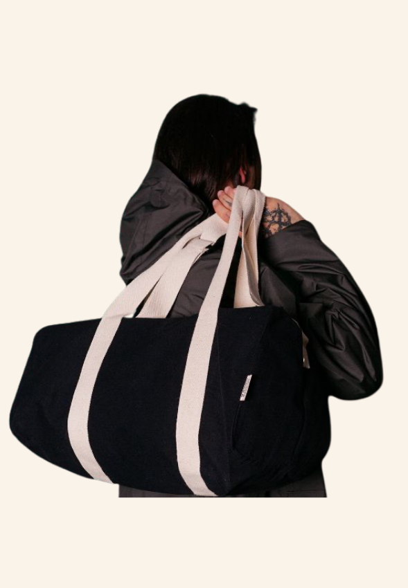 Sac de sport en toile recyclée 280g Soléan