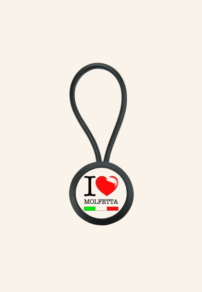 Porte-clé rond 25mm KeyRound