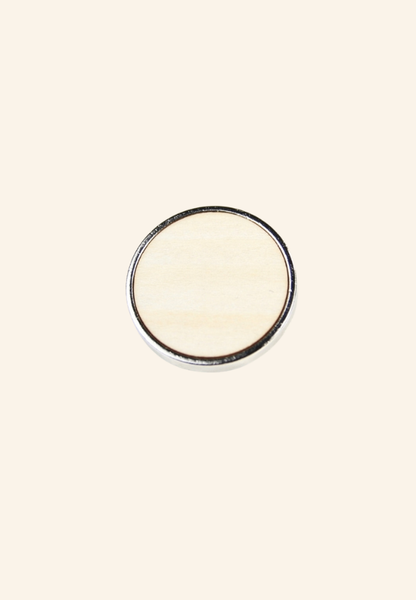 Pin's rond en bois 20mm WoodRound