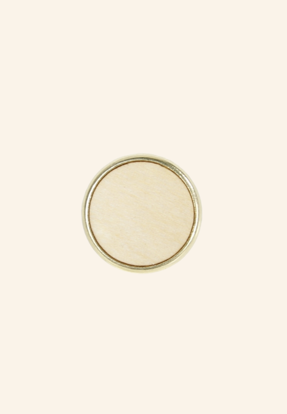 Pin's rond en bois 20mm WoodRound