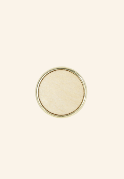 Pin's rond en bois 20mm WoodRound