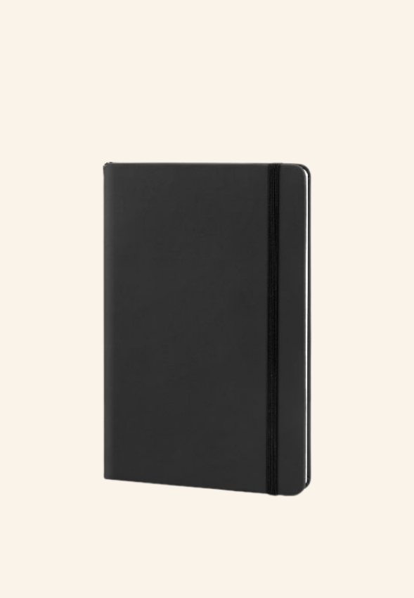 Cahier A5 96 pages fermeture élastique Luriane