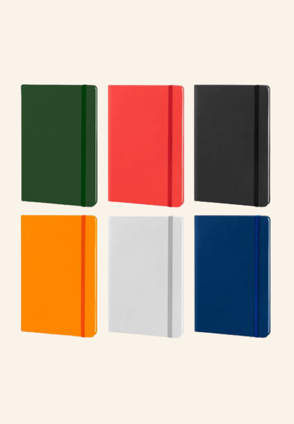 Cahier A5 96 pages fermeture élastique Luriane