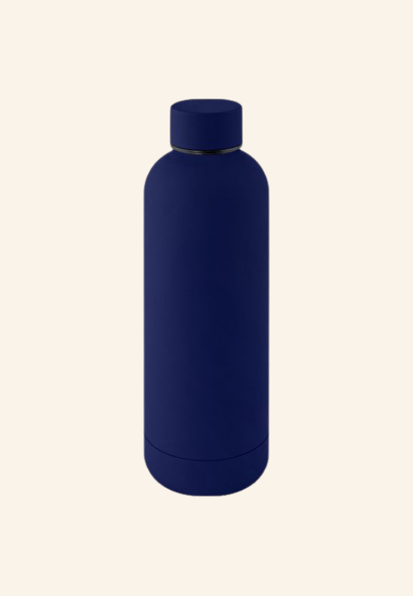 Bouteille rubber en acier inoxydable recyclé 500ml Rivane
