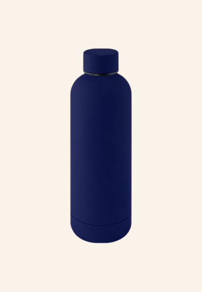 Bouteille rubber en acier inoxydable recyclé 500ml Rivane