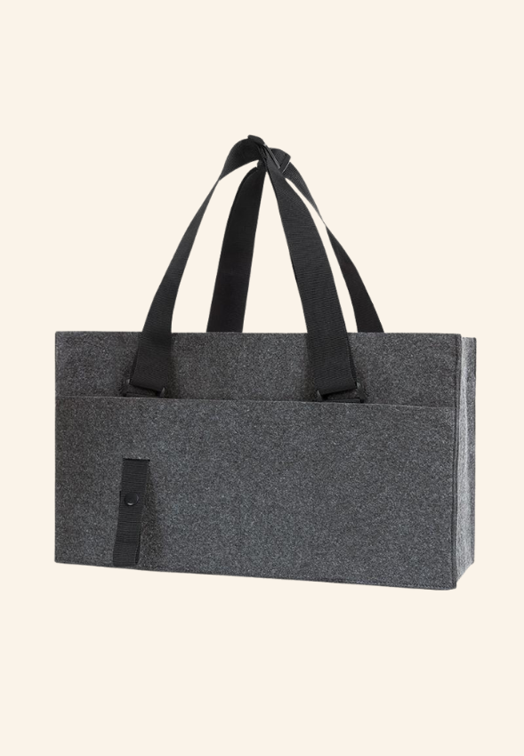 Sacoche ordinateur en feutrine rPET Maëvane