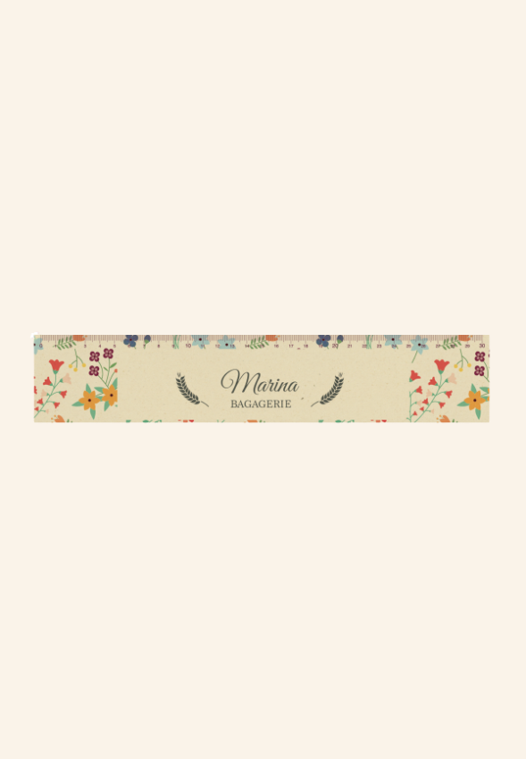 REGLE 30 CM CANNE A SUCRE