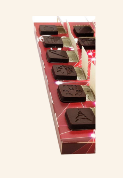 Calendrier de l'avent Le petit carré de chocolat Basic