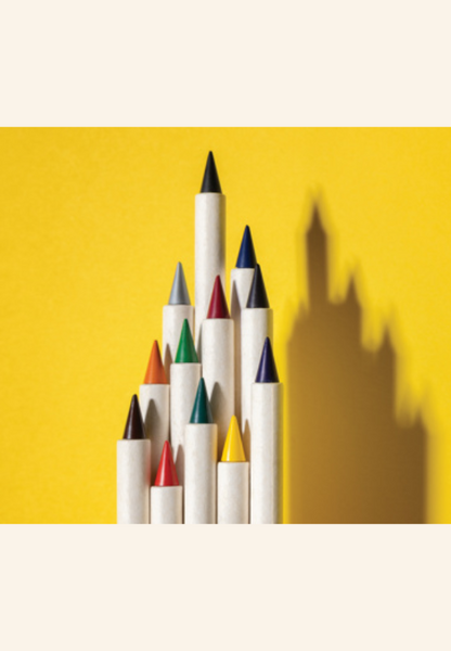 set de 12 crayons de couleur Timaël