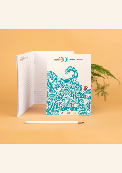 Carnet recyclé A6 français Frenchi