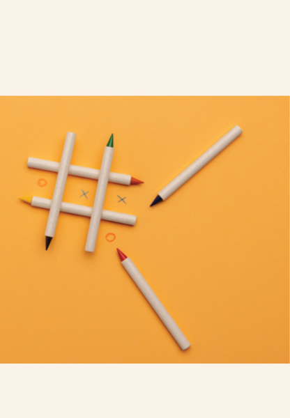 Set de 6 crayons de couleur Ysalin
