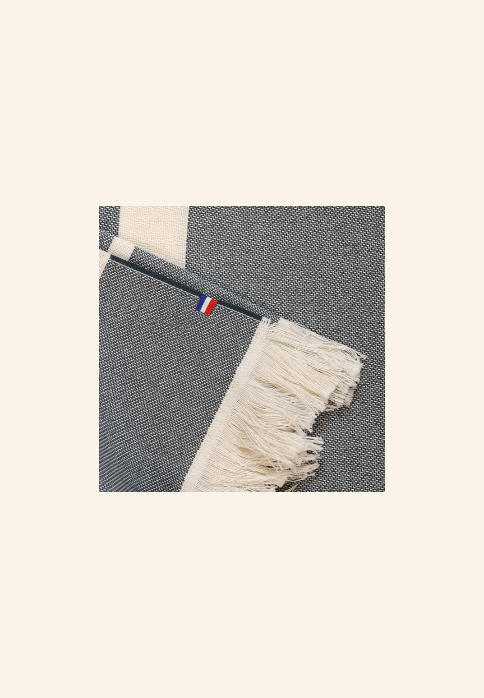Fouta en coton biologique AXELINE