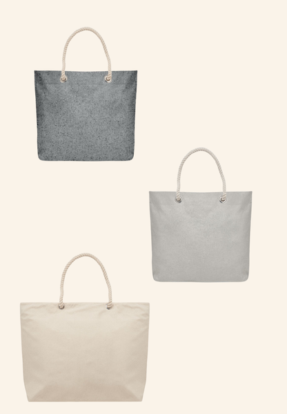 Sac de plage et shopping en coton recyclé MARE