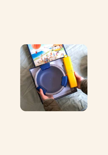 Coffret repas nomade en matières biosourcées Alméa