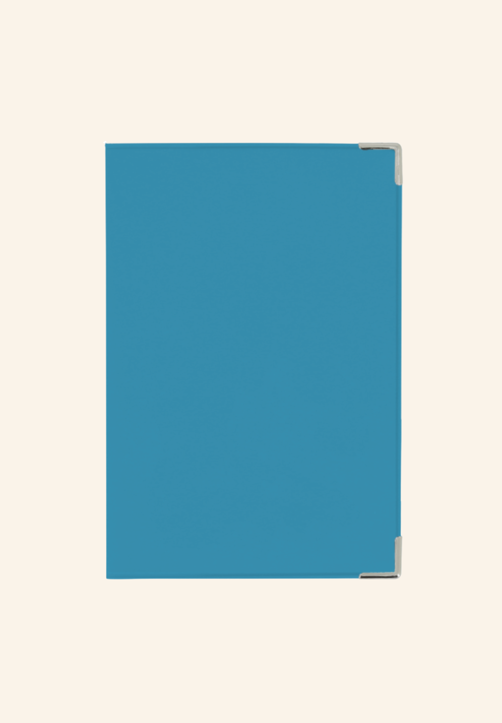 Porte-carte grise PVC mat Augustin