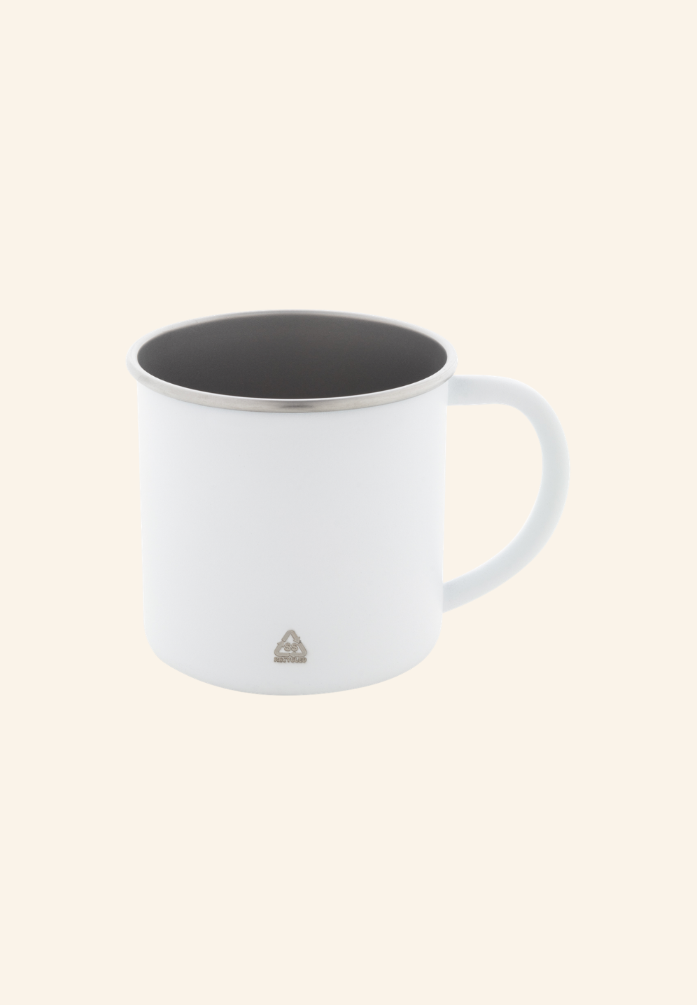 Mug 300 ml acier inoxydable recyclé Bastien