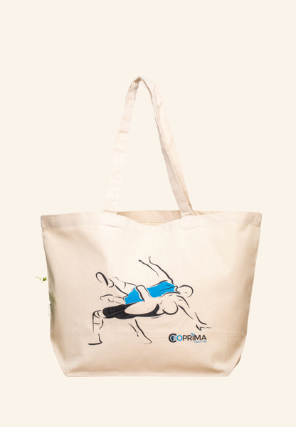 Cabas avec soufflet en coton 220 gsm BETTY