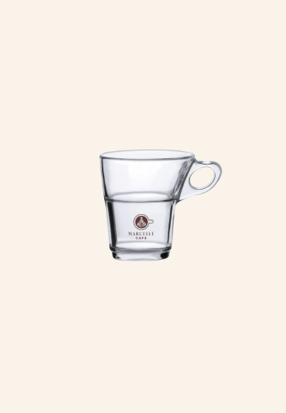 Tasse expresso en verre trempé Duralex Salomé 9 cl