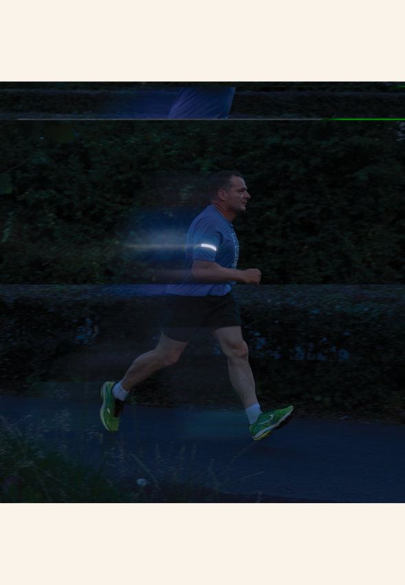 Brassard LED running Flavien