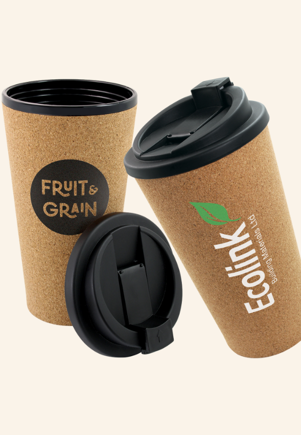 Gobelet de voyage 450ml en liège Aubin