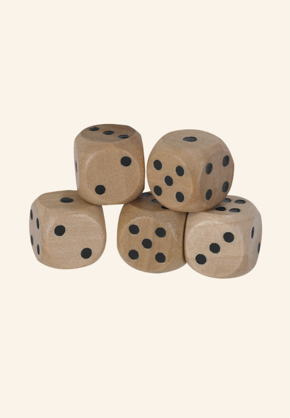 Coffret jeux 3-en-1 en bambou Alaric