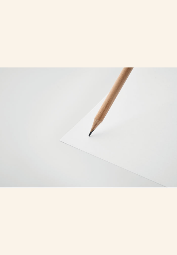 Crayon à papier en bois naturel Floreli