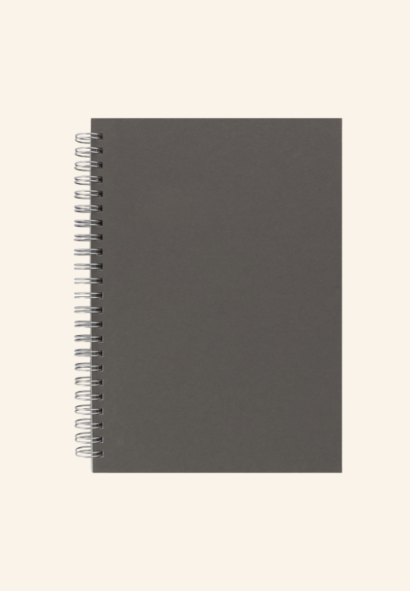 Carnet spirale en papier recyclé A5 Gaëline