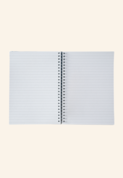 Carnet spirale en papier recyclé A5 Gaëline