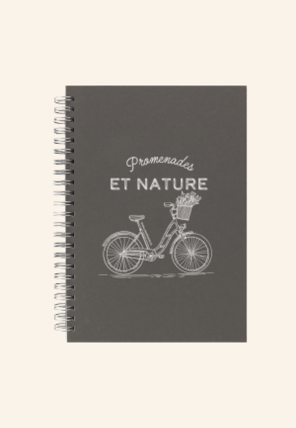 Carnet spirale en papier recyclé A5 Gaëline