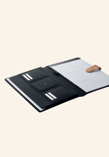 Conférencier en similicuir et rPET A4 Alcinia