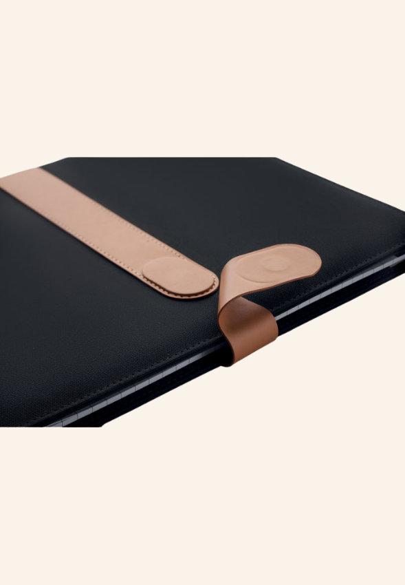 Conférencier en similicuir et rPET A4 Alcinia