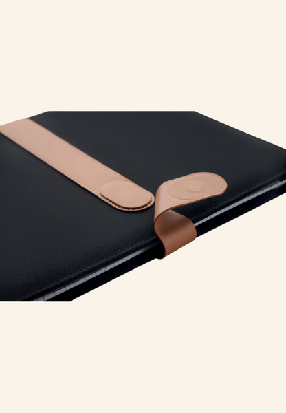 Conférencier en similicuir et rPET A4 Alcinia