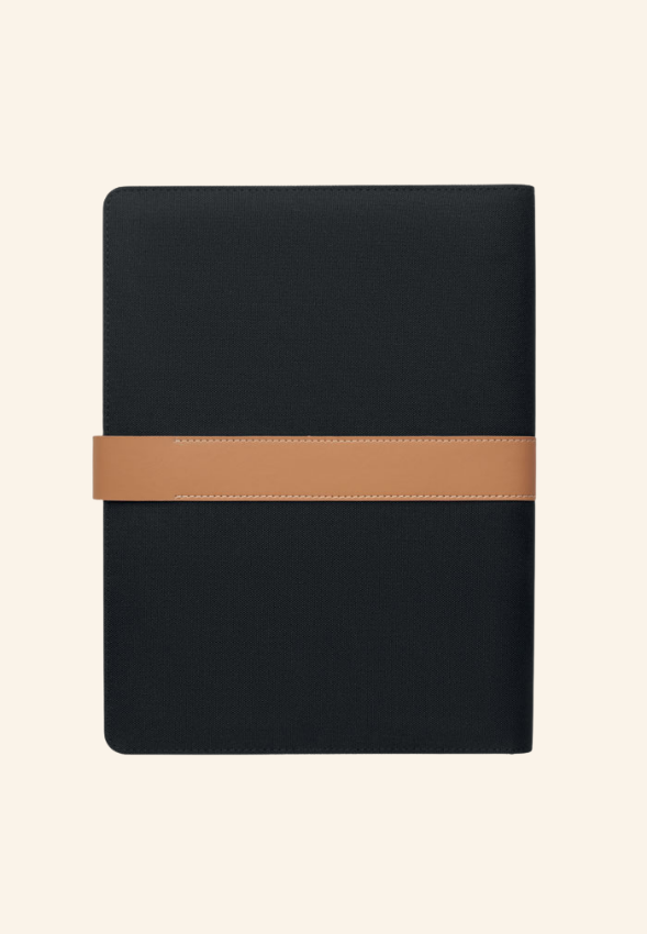 Conférencier en similicuir et rPET A4 Alcinia