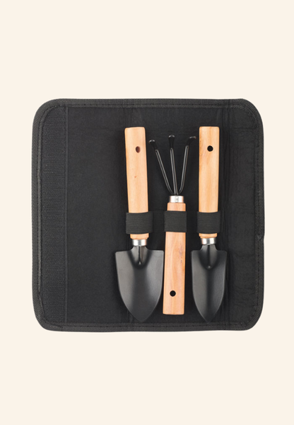 Coffret jardinage 3 outils et pochette Eloyane