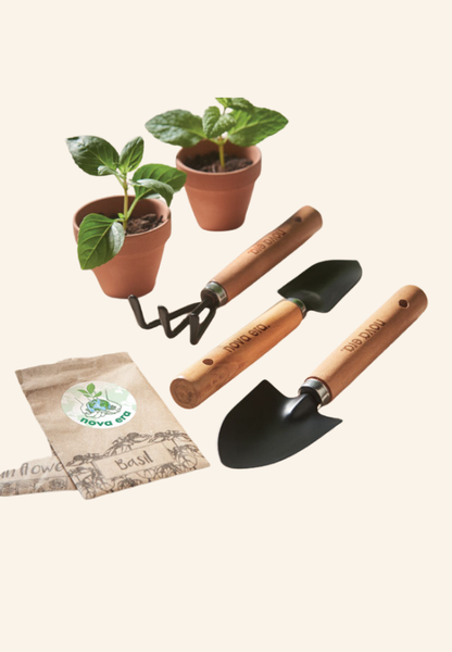 Coffret jardinage 3 outils et pochette Eloyane