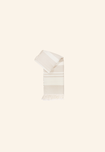 Fouta en coton biologique AXELINE