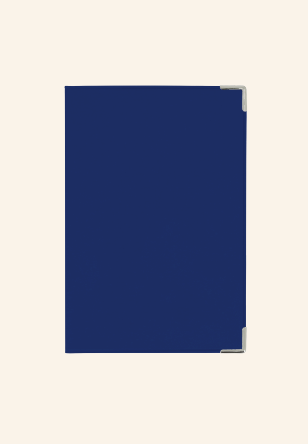Porte-carte grise PVC mat Augustin