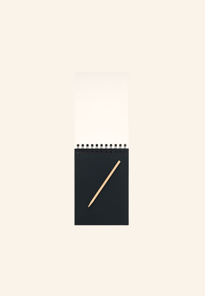 Cahier à gratter en kraft Alaric