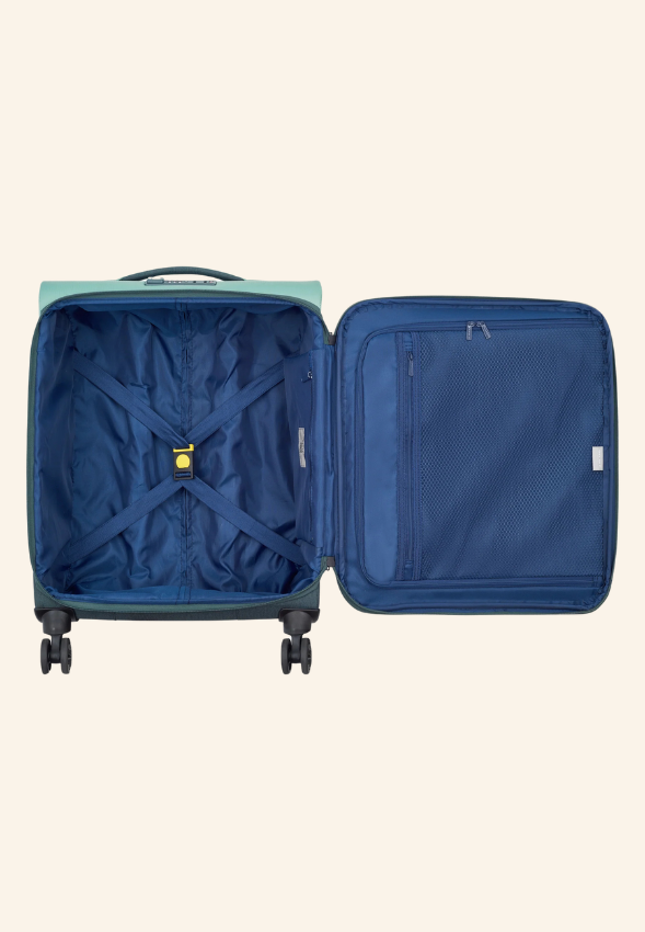 Valise Delsey cabine Slim en polyester recyclé (55cm) Vayron