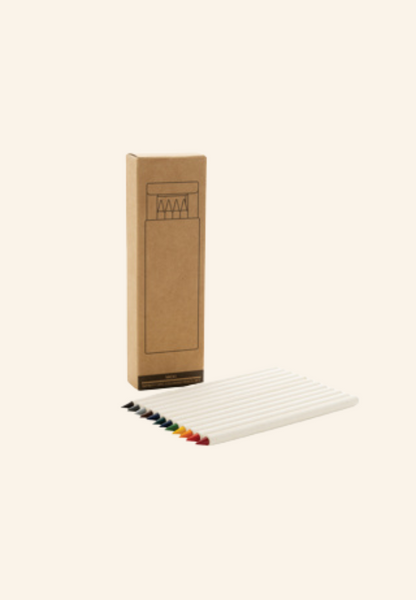 set de 12 crayons de couleur Timaël