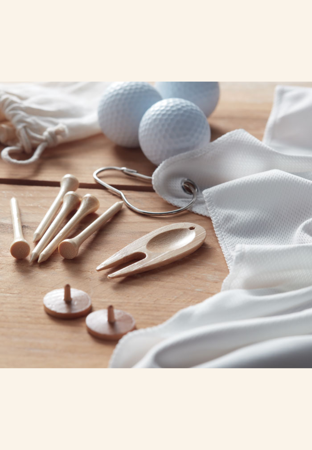 Accessoires de golf en bambou -DORMIE