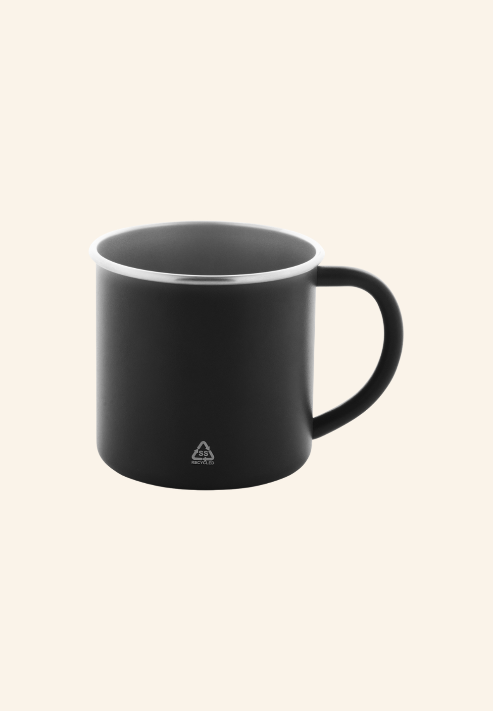 Mug 300 ml acier inoxydable recyclé Bastien